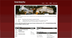 Desktop Screenshot of christianmeetingplace.org